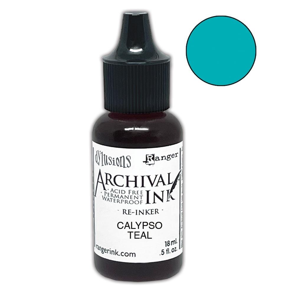 Dyan Reaveley Dylusions Archival Reinkers - Calypso Teal