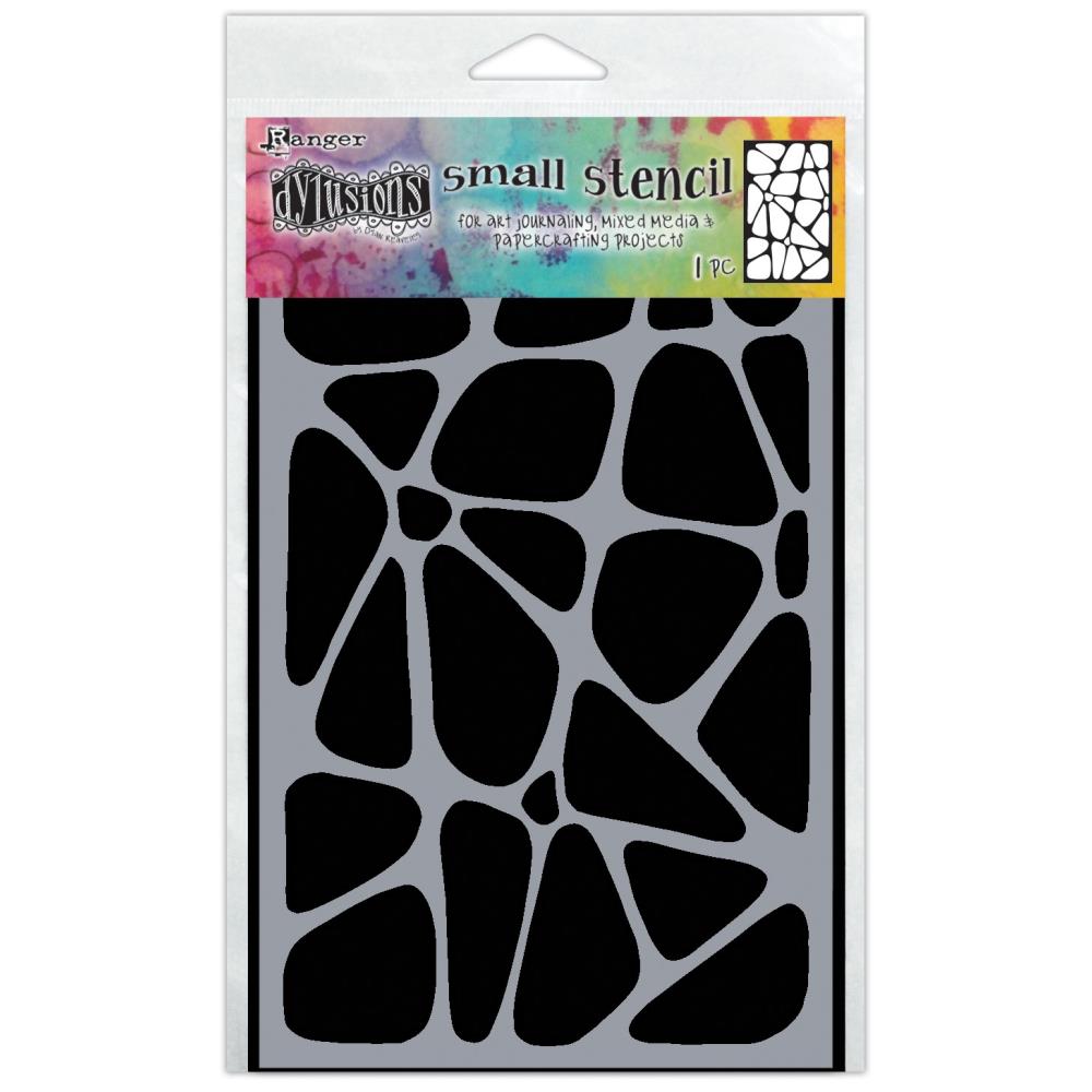 Dyan Reaveley Dylusions Stencils 5X8 - Crazy Paving