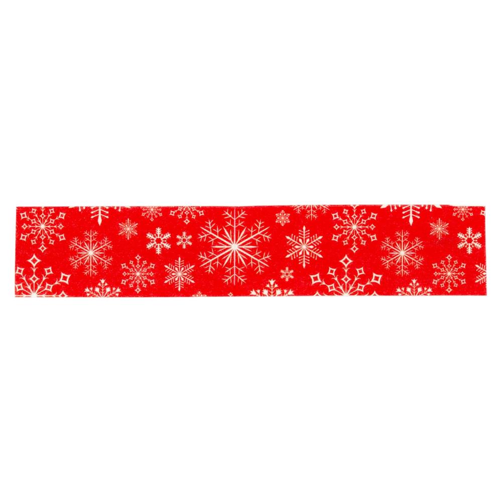 Echo Park Winnie The Pooh Christmas Washi Tape - Happy Snowflakes