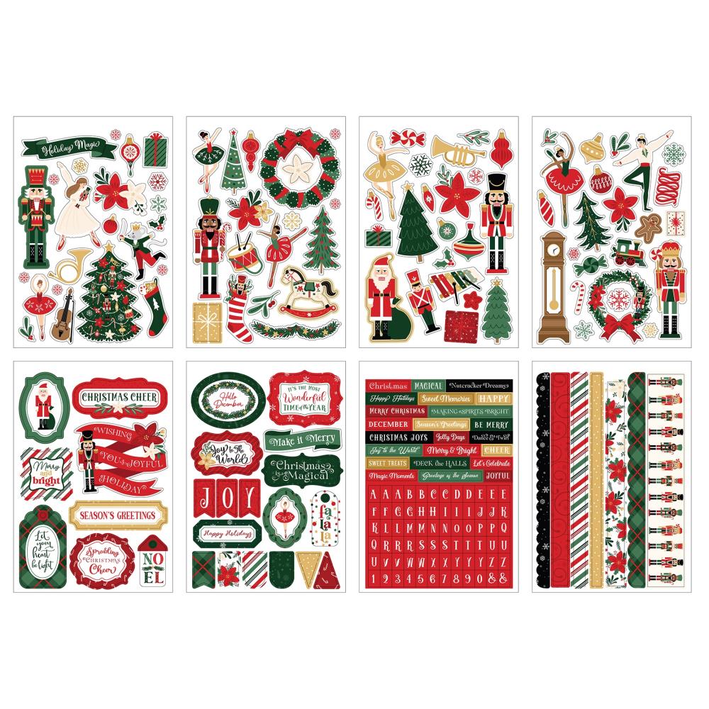 Echo Park Sticker Book - Nutcracker Christmas