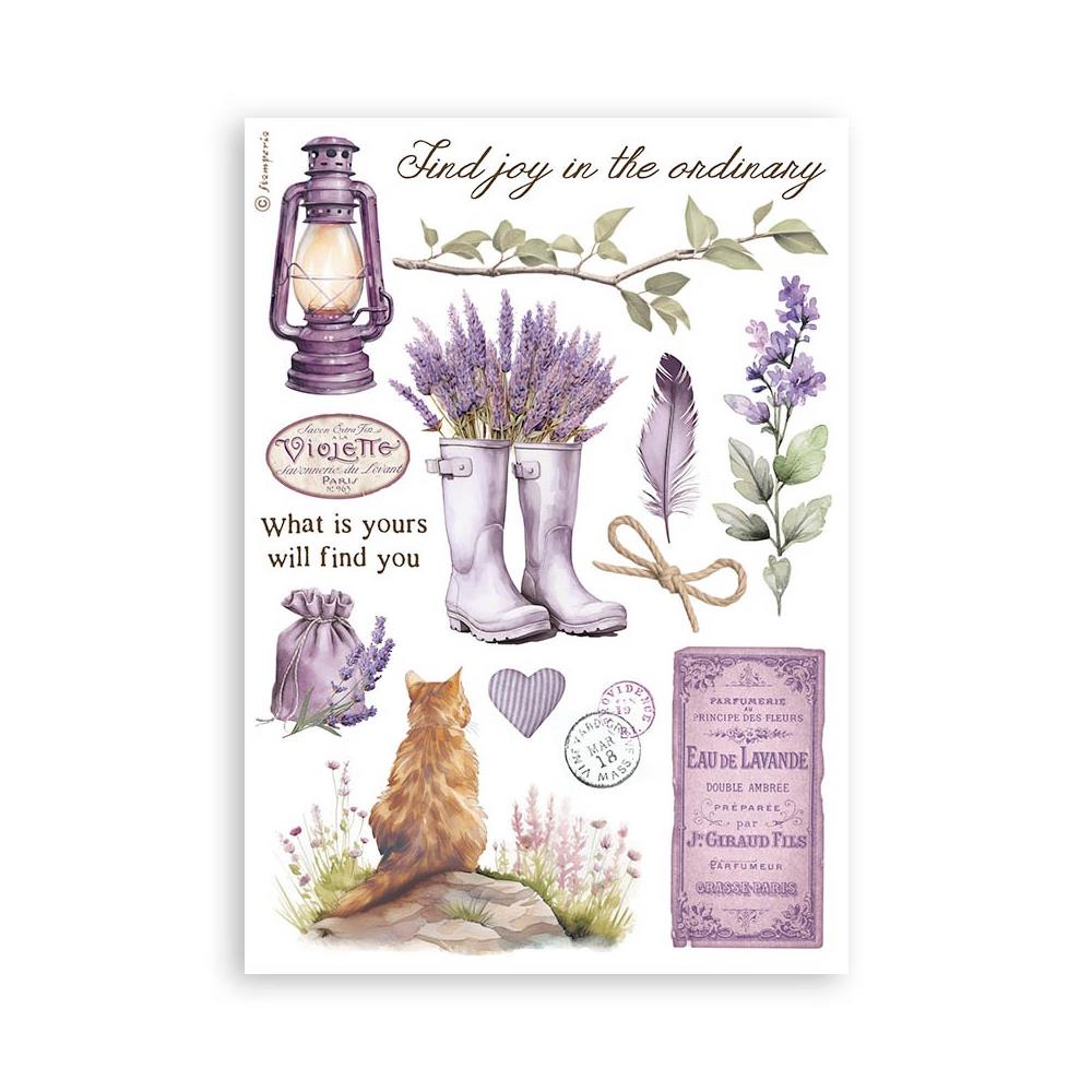 Stamperia Washi Pad A5 - Lavender