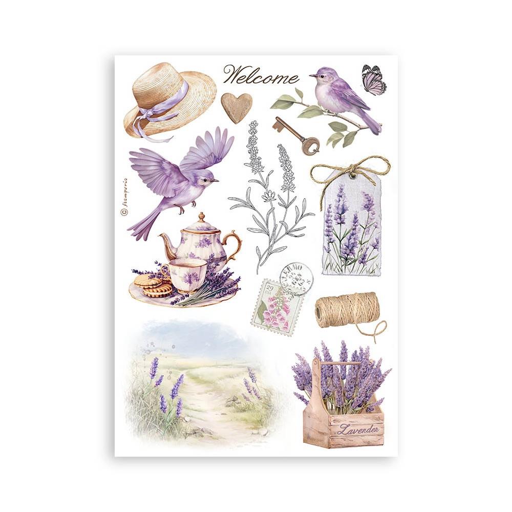 Stamperia Washi Pad A5 - Lavender