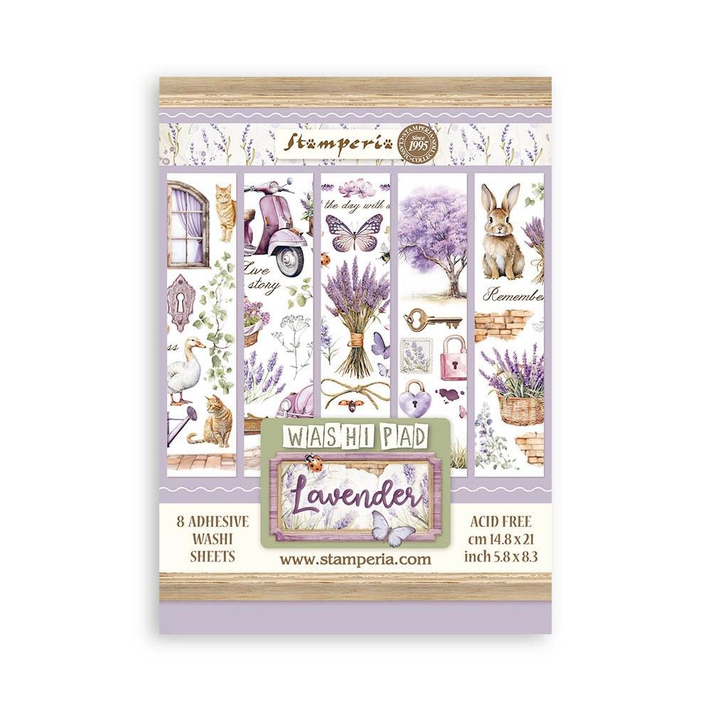 Stamperia Washi Pad A5 - Lavender