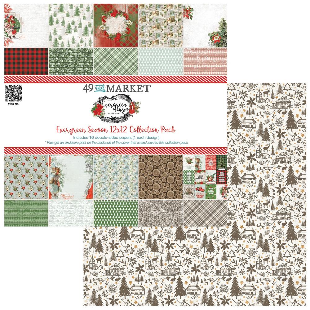 49 And Market Collection Pack 12x12 - Evergreen Season