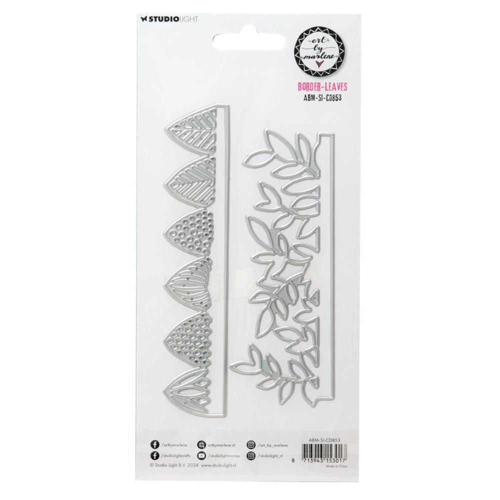 Art By Marlene Signature Collection Cutting Die - Nr. 853 Border Leaves