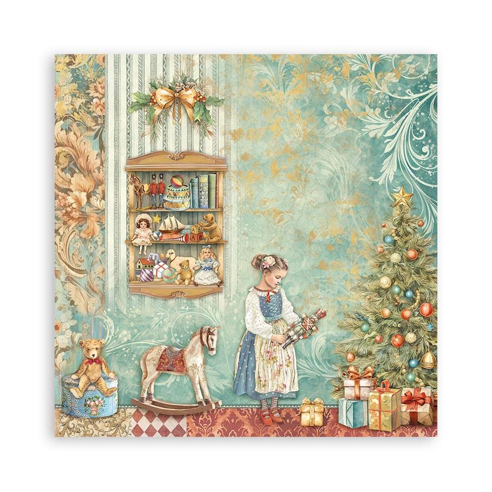 Stamperia Single-Sided Paper Pad 8x8 - The Nutcracker