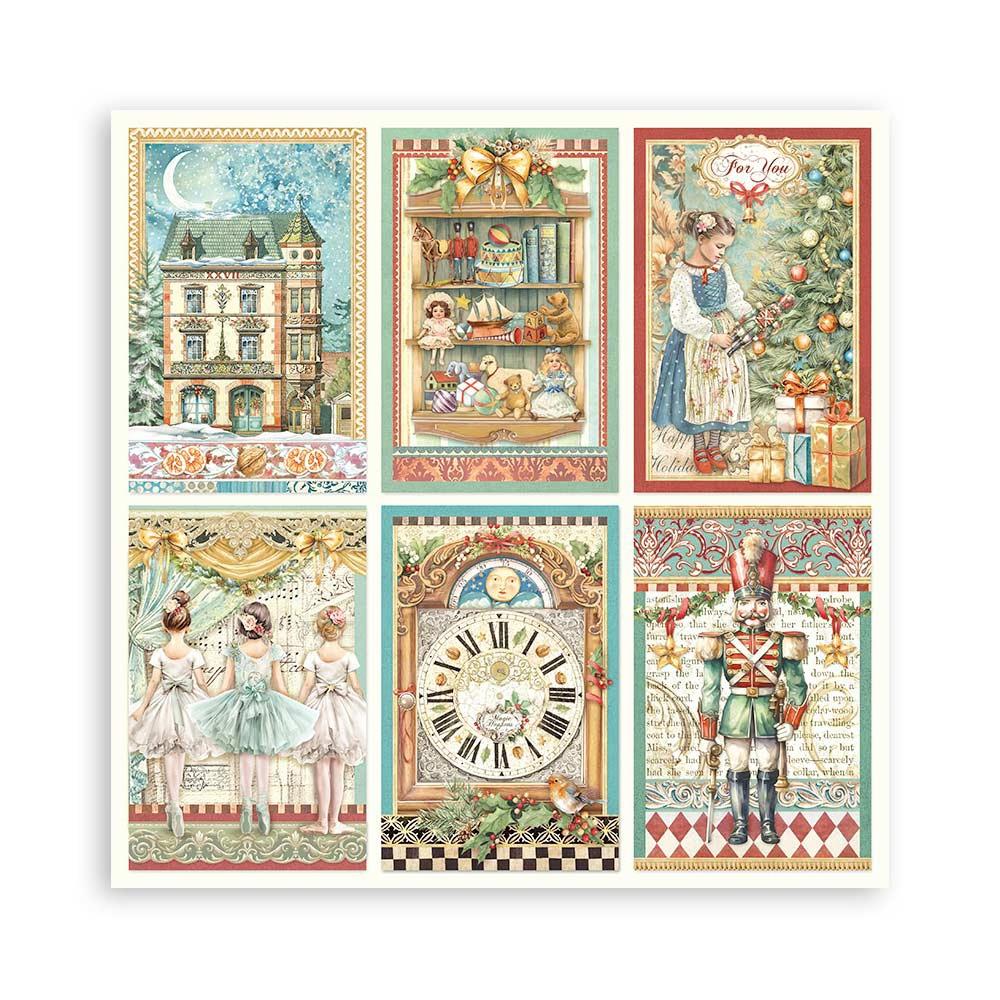 Stamperia Single-Sided Paper Pad 8x8 - The Nutcracker