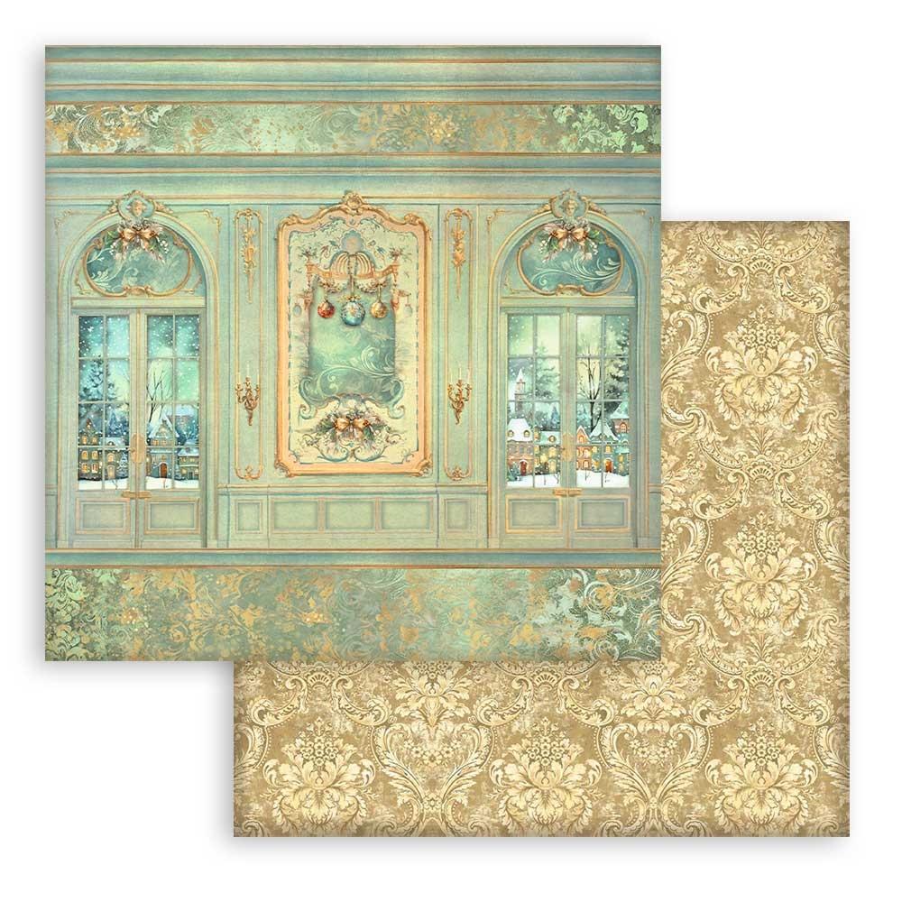 Stamperia Backgrounds Double-Sided Paper Pad 8x8 - The Nutcracker