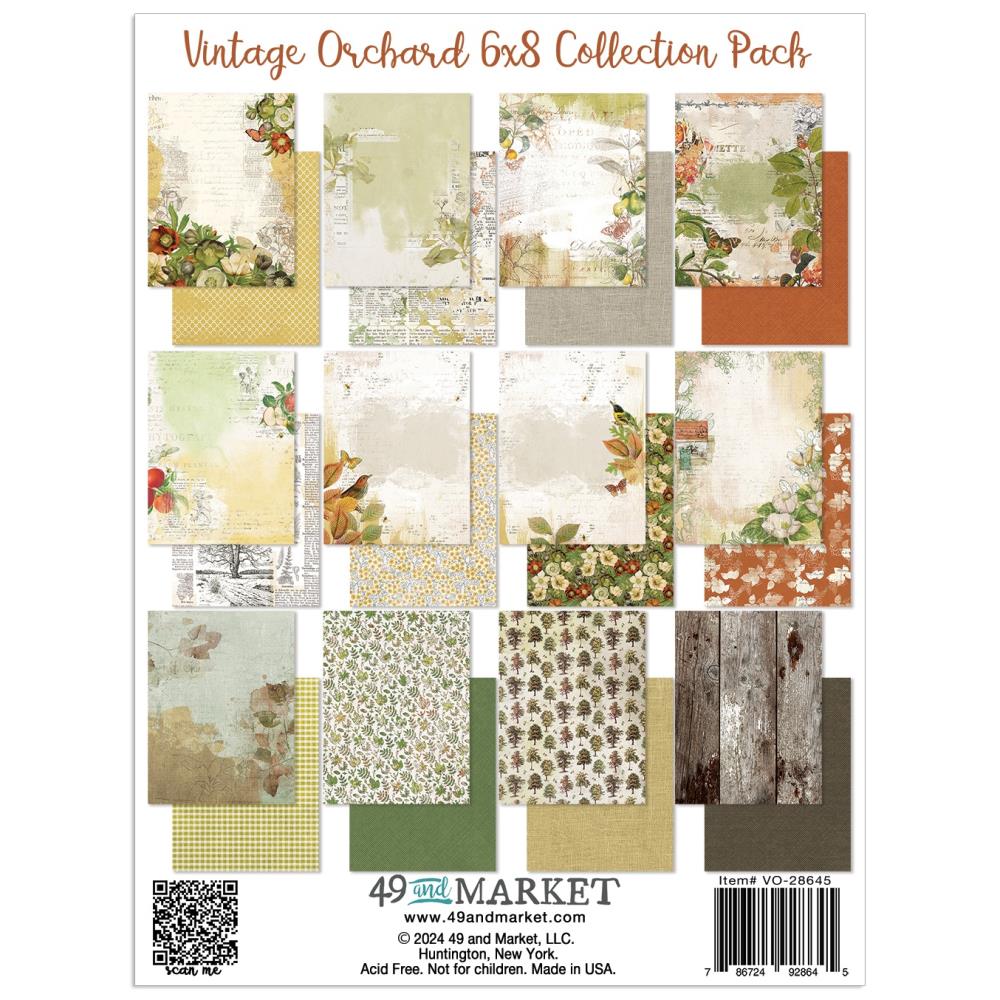 49 & Market Collection Pack 6x8 - Vintage Orchard