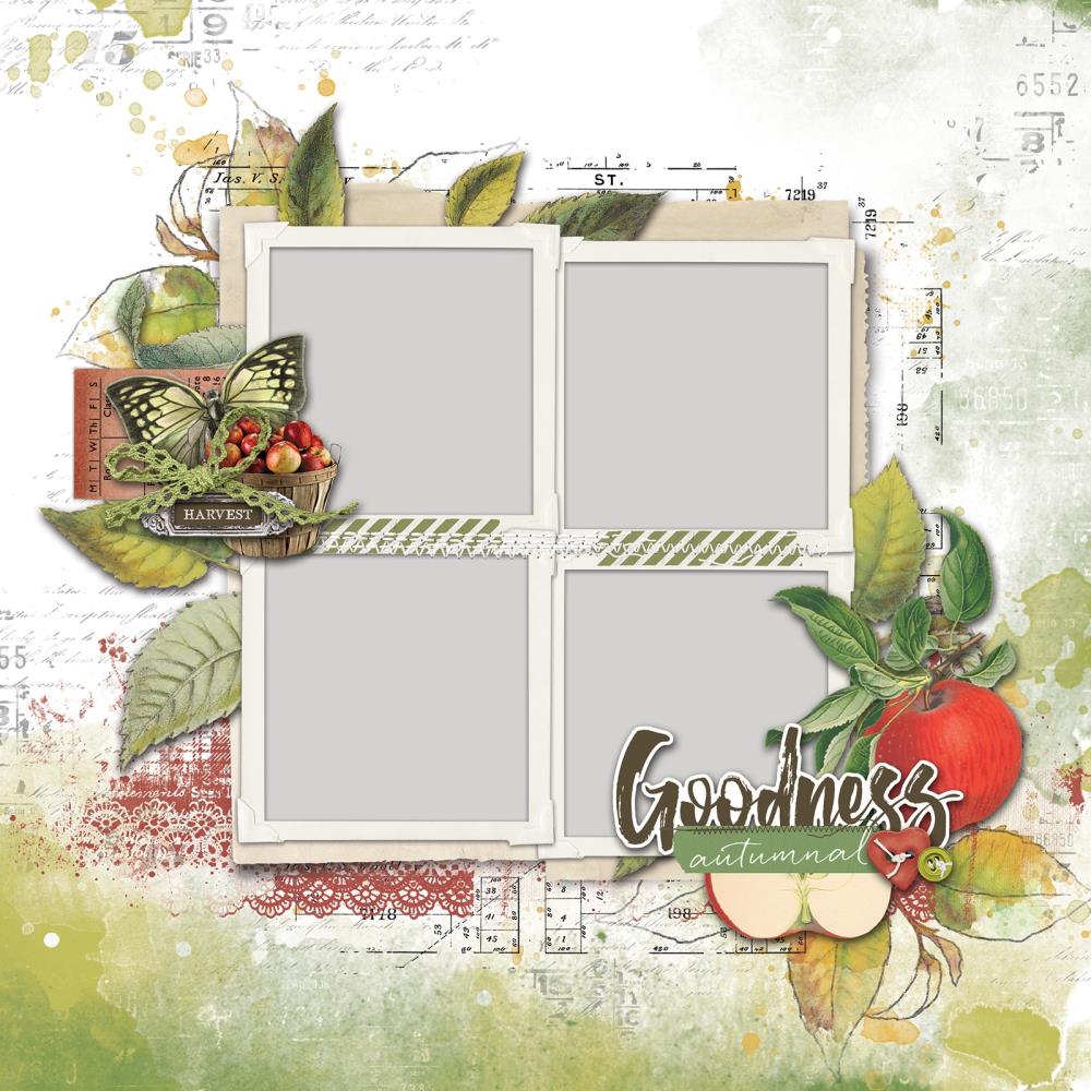 49 And Market Page Kit - Vintage Orchard