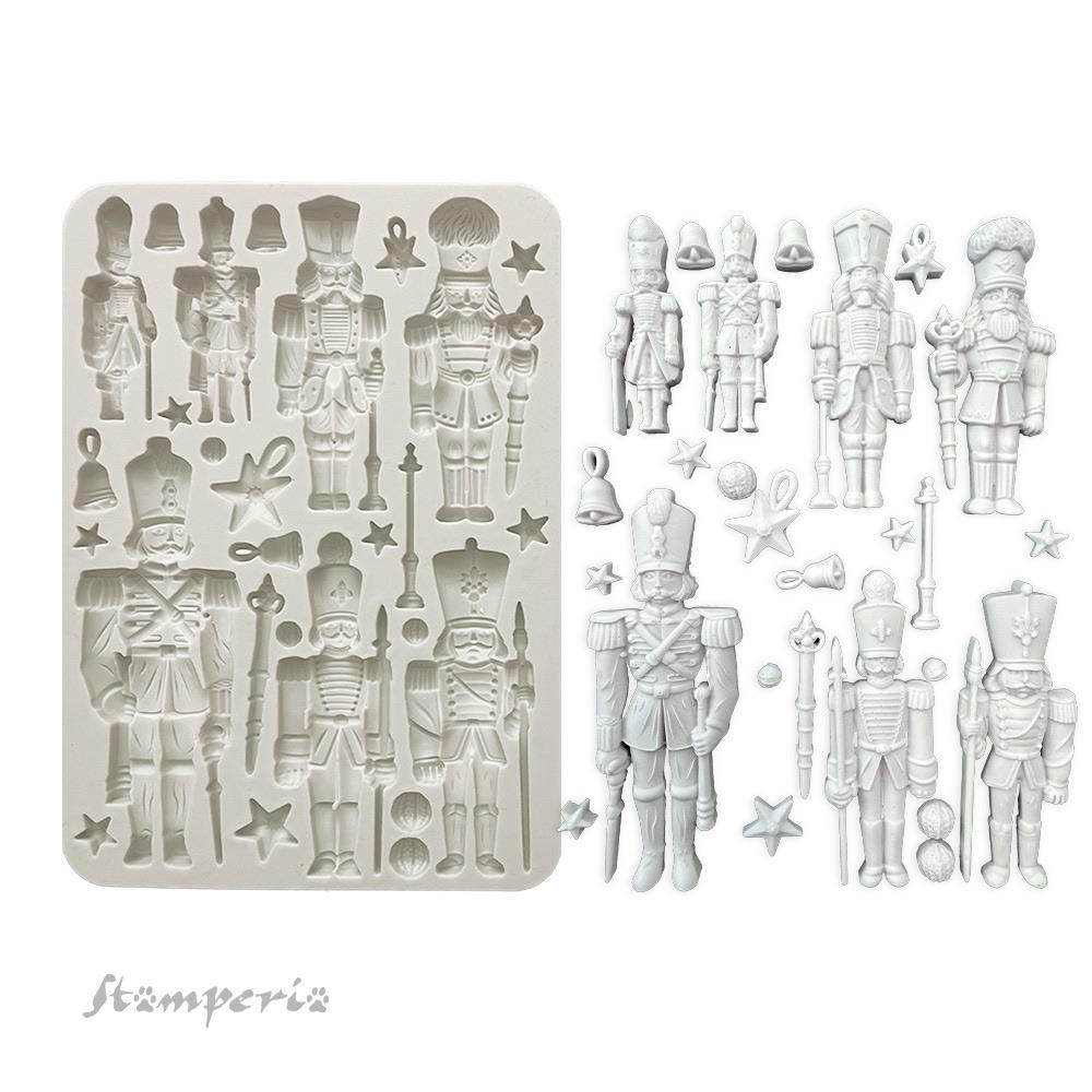 Stamperia Silicone Mould A5 - The Nutcracker Soldiers