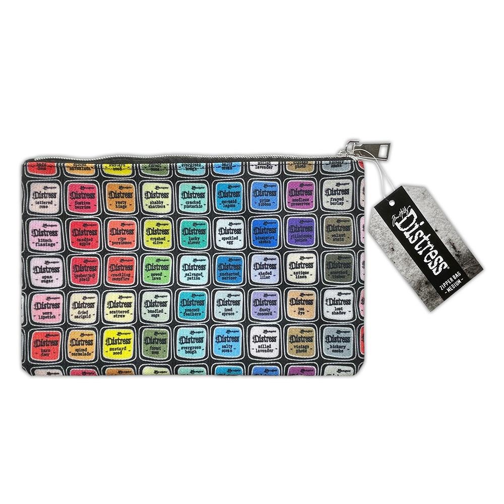 Tim Holtz Distress Zipper Bag - Medium