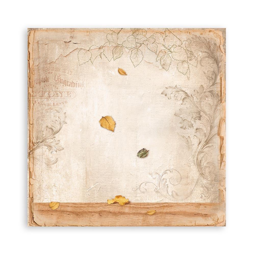 Stamperia Single-Sided Paper Pad 12x12 - Golden Harmony