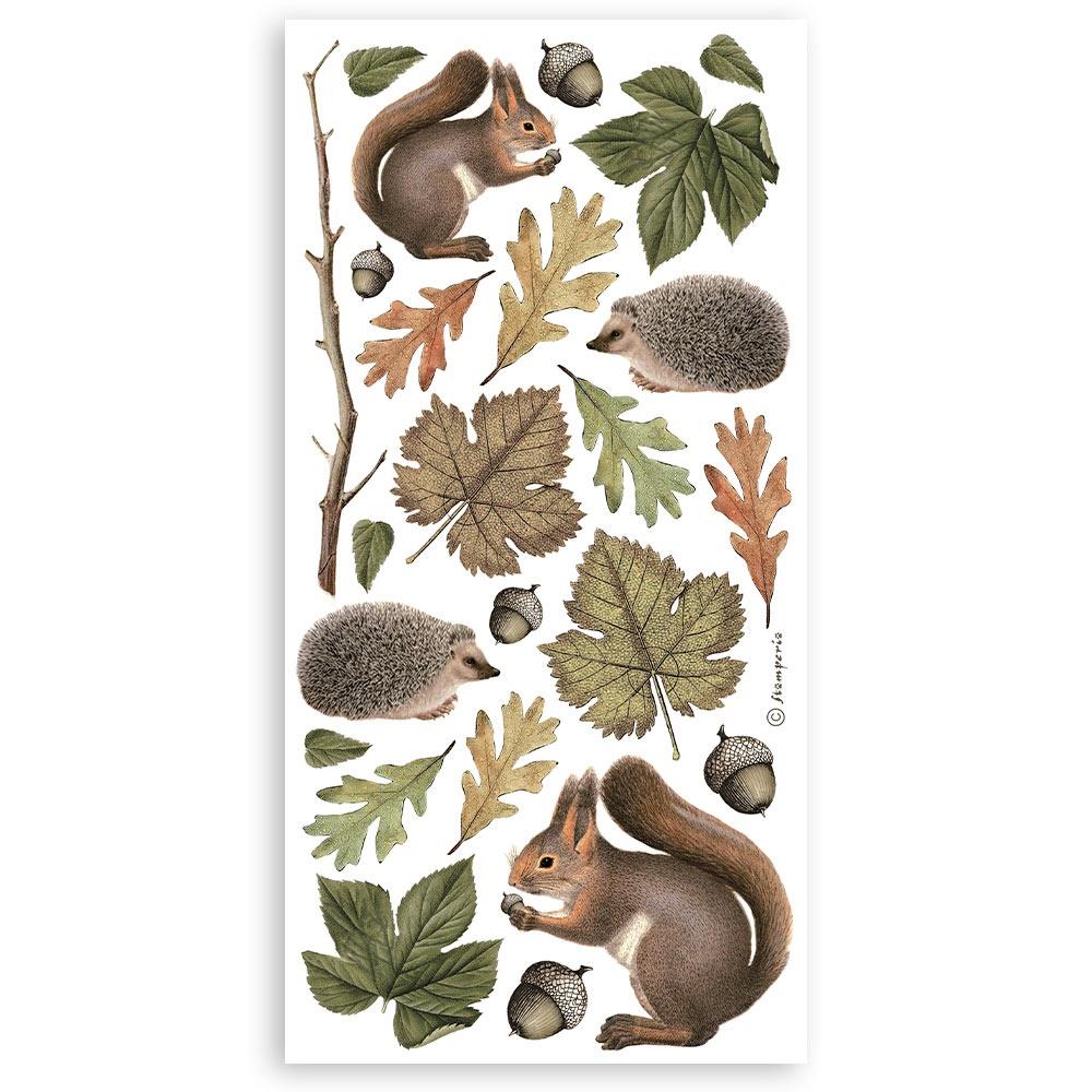 Stamperia Double-Sided Paper Cut-Outs - Forest