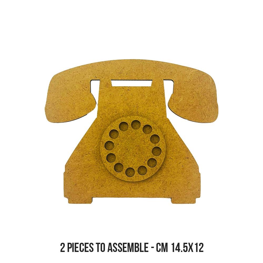 Stamperia Crafty Shapes - Golden Harmony Telephone