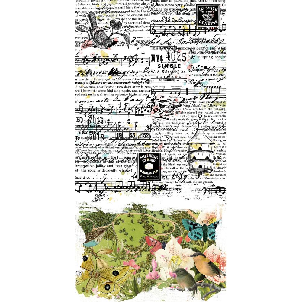 49 And Market Washi Tape Sheets - Birdsong