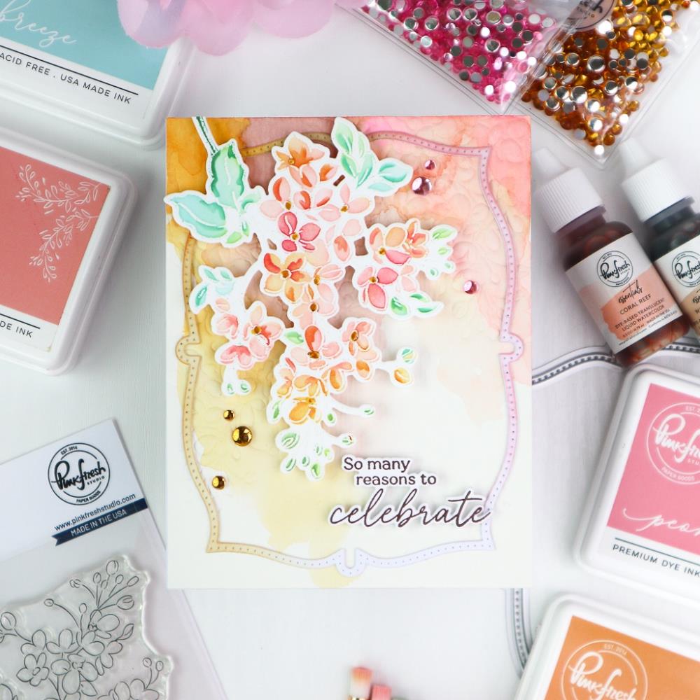 Pinkfresh Studio Clear Stamp Set - Always Smiling