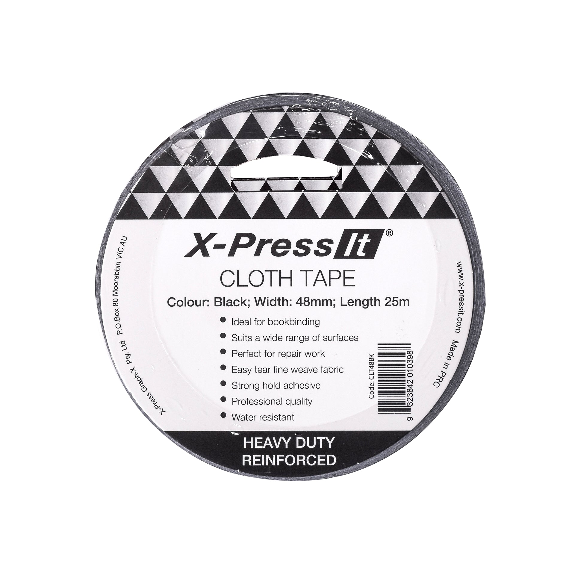 X-Press It - Cloth Tape - Black