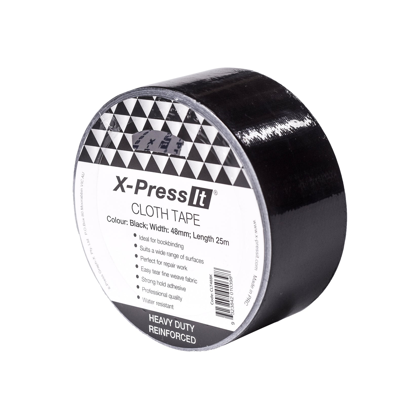 X-Press It - Cloth Tape - Black