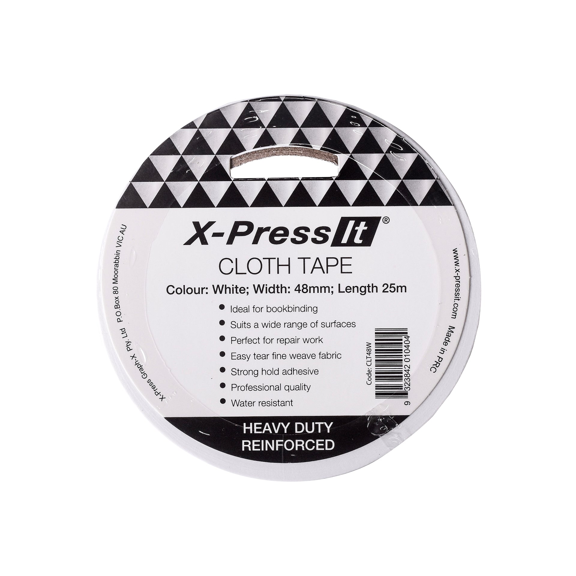 X-Press It - Cloth Tape - White