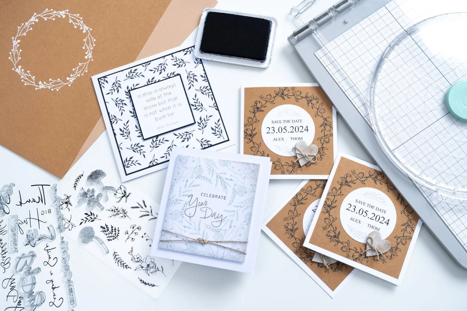 Sizzix Clear Stamp Set - Daily Sentiments 2