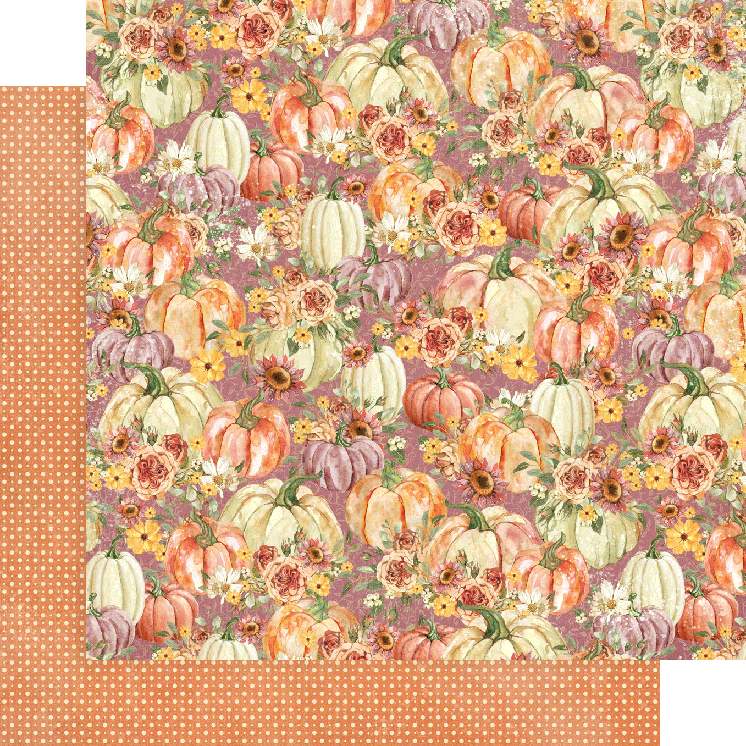 Graphic 45 - 8x8 Paper Pad - Hello Pumpkin