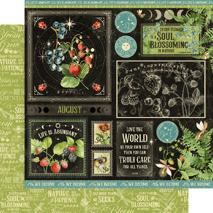 Life is Abundant 12×12 Collection Pack with Stickers