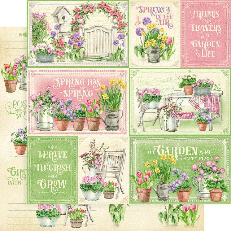 Graphic 45 - Collection Pack 12x12 - Grow With Love