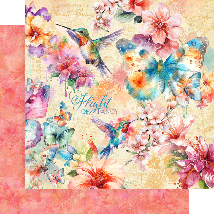 Graphic 45 - Collection Pack 8x8 - Flight of Fancy