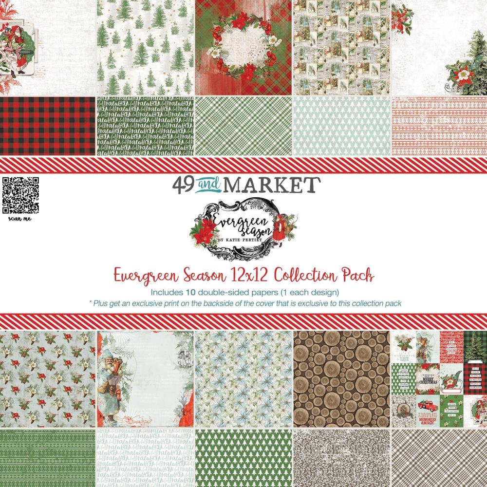 49 And Market Collection Pack 12x12 - Evergreen Season