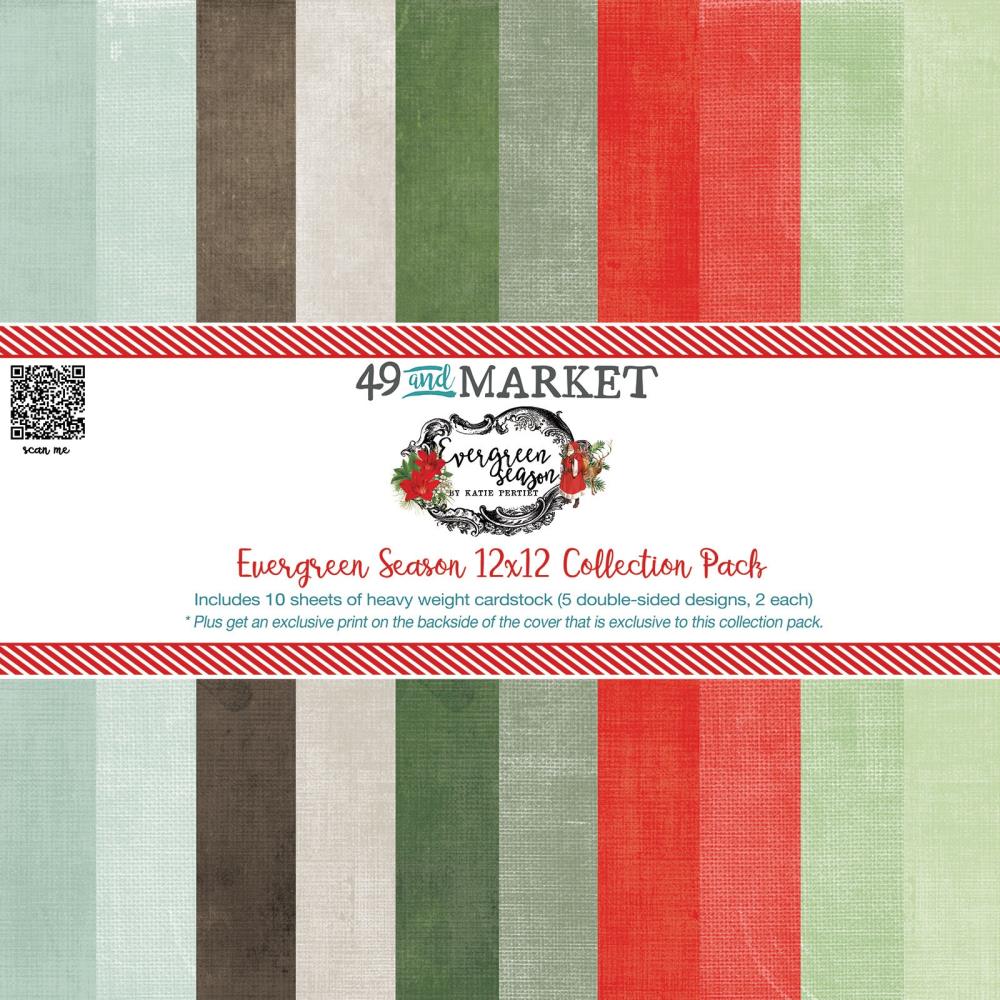 49 And Market Collection Pack 12x12 - Evergreen Season Foundations