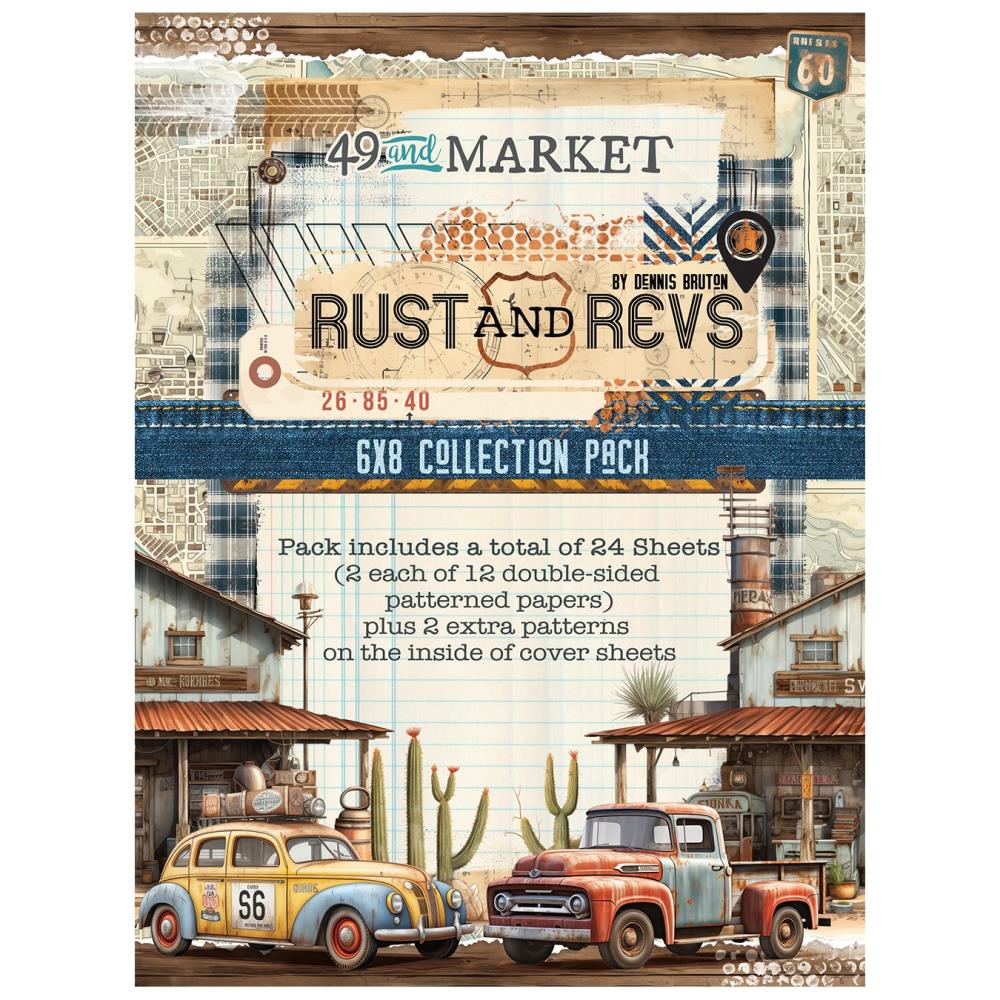 49 & Market Collection Pack 6x8 - Rust And Revs