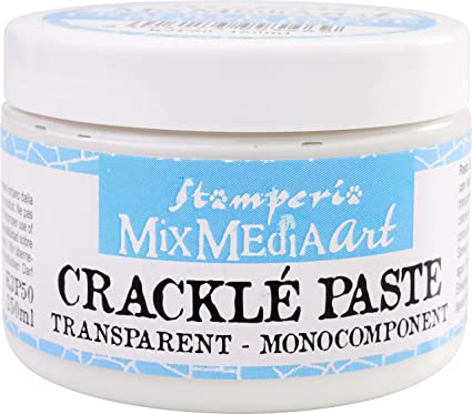 Stamperia Crackle Paste 150ml - Transparent