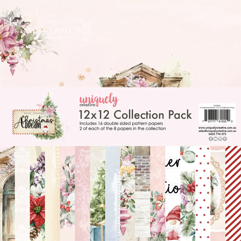 Uniquely Creative - 12x12 Collection Pack - A Christmas Dream