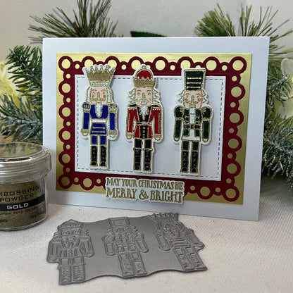 Spellbinders Press Plate & Die Set - Nutcracker Trio