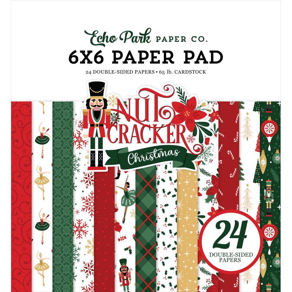 Echo Park Double-Sided Paper Pad 6x6 - Nutcracker Christmas