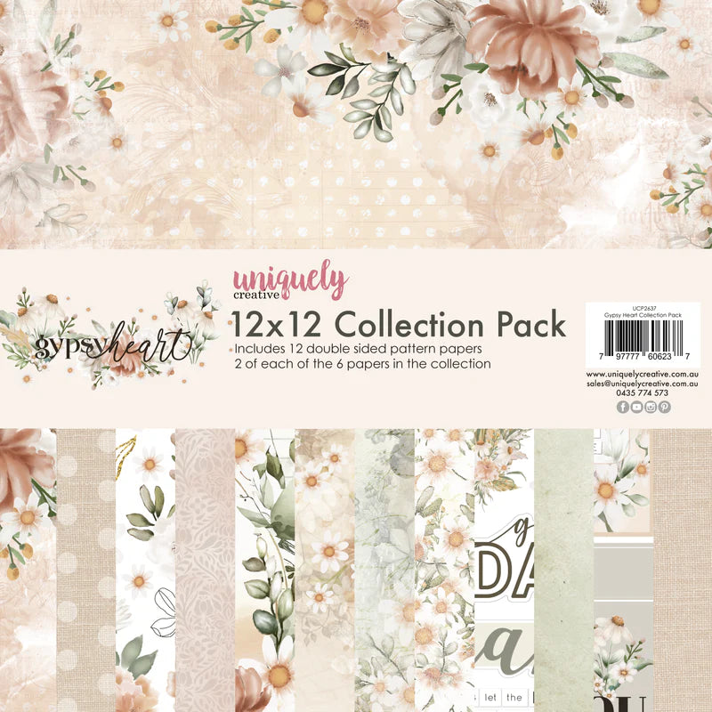 Uniquely Creative - 12x12 Collection Pack - Gypsy Heart