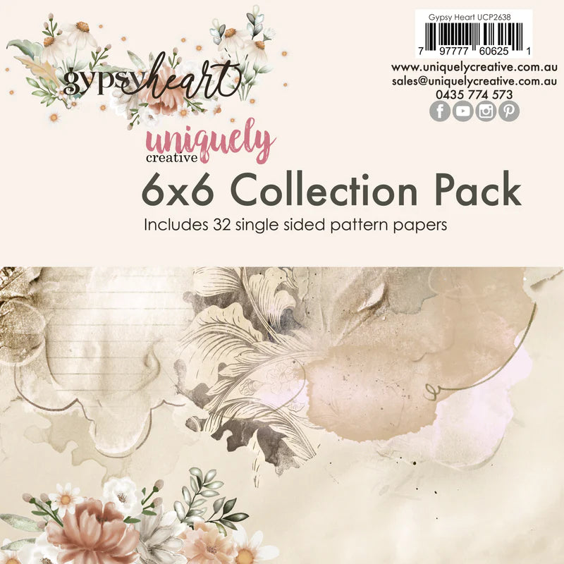 Uniquely Creative - 6x6 Collection Pack - Gypsy Heart