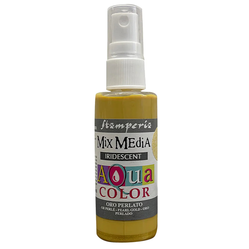 Stamperia Aquacolour Spray - Pearl Gold