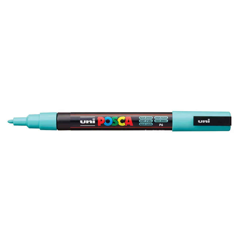 POSCA 3M Fine Bullet Tip Pen - Aqua Green