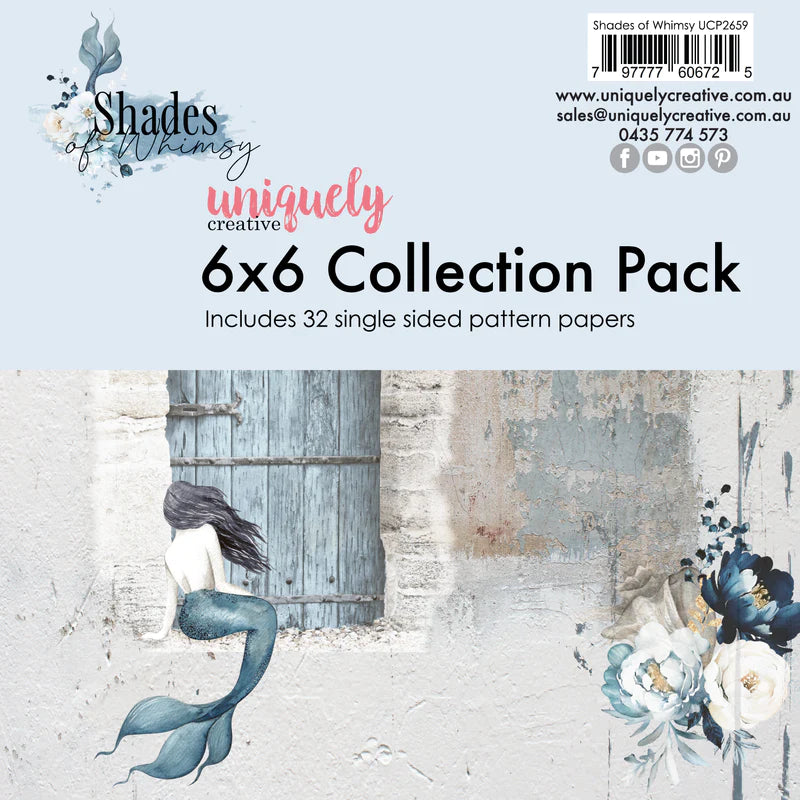 Uniquely Creative - 6x6 Collection Pack - Shades of Whimsy