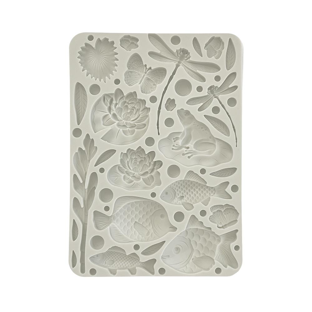 Stamperia Silicone Mould A5 - Forest Fish And Dragonfly