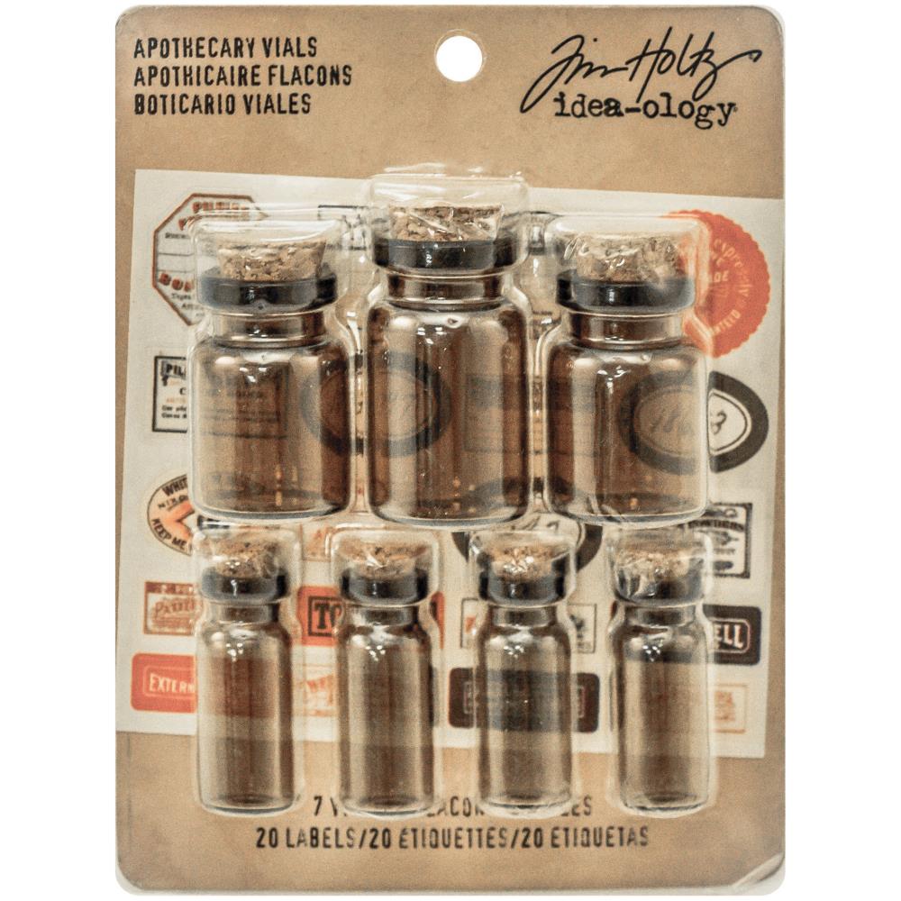 Tim Holtz Idea-Ology - Corked Glass Vials