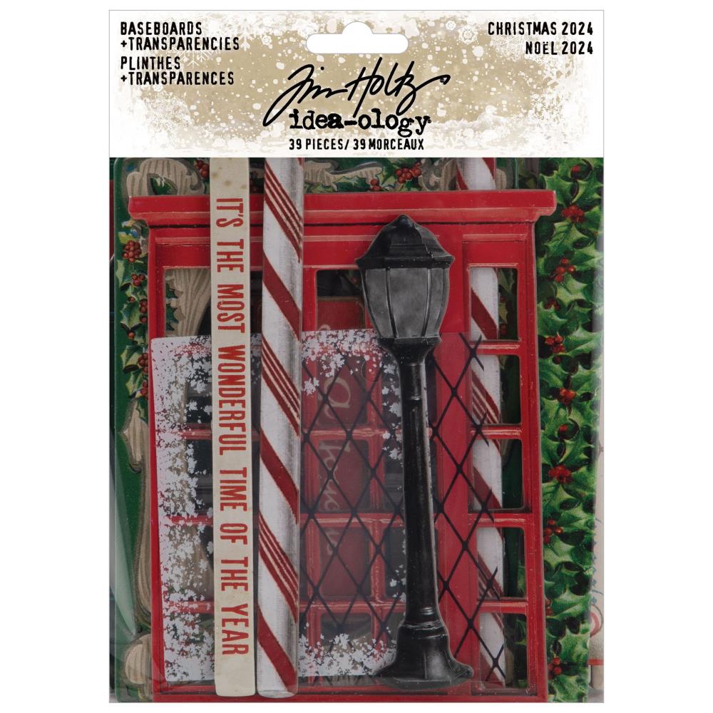 Tim Holtz Idea-Ology Baseboards + Transparencies - Christmas 2024