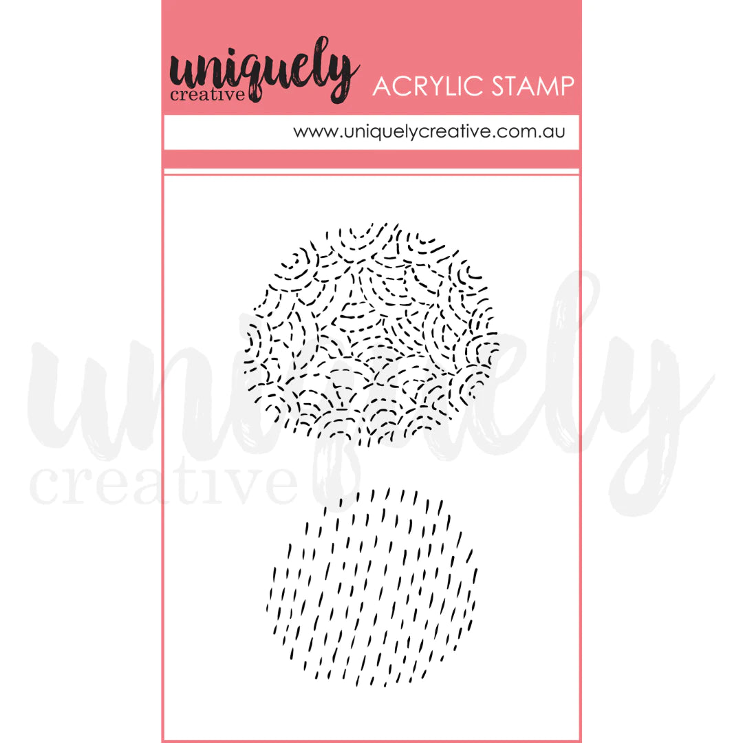 Uniquely Creative - Acrylic Mini Mark Making Stamp - Little Lusters