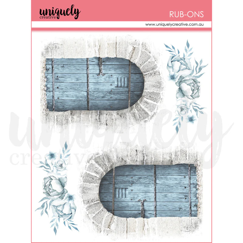 Uniquely Creative - Rub-Ons - Shades of Whimsy Door