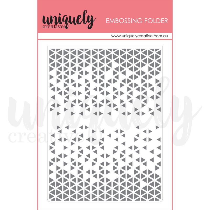 Uniquely Creative - Embossing Folder - Dazzle