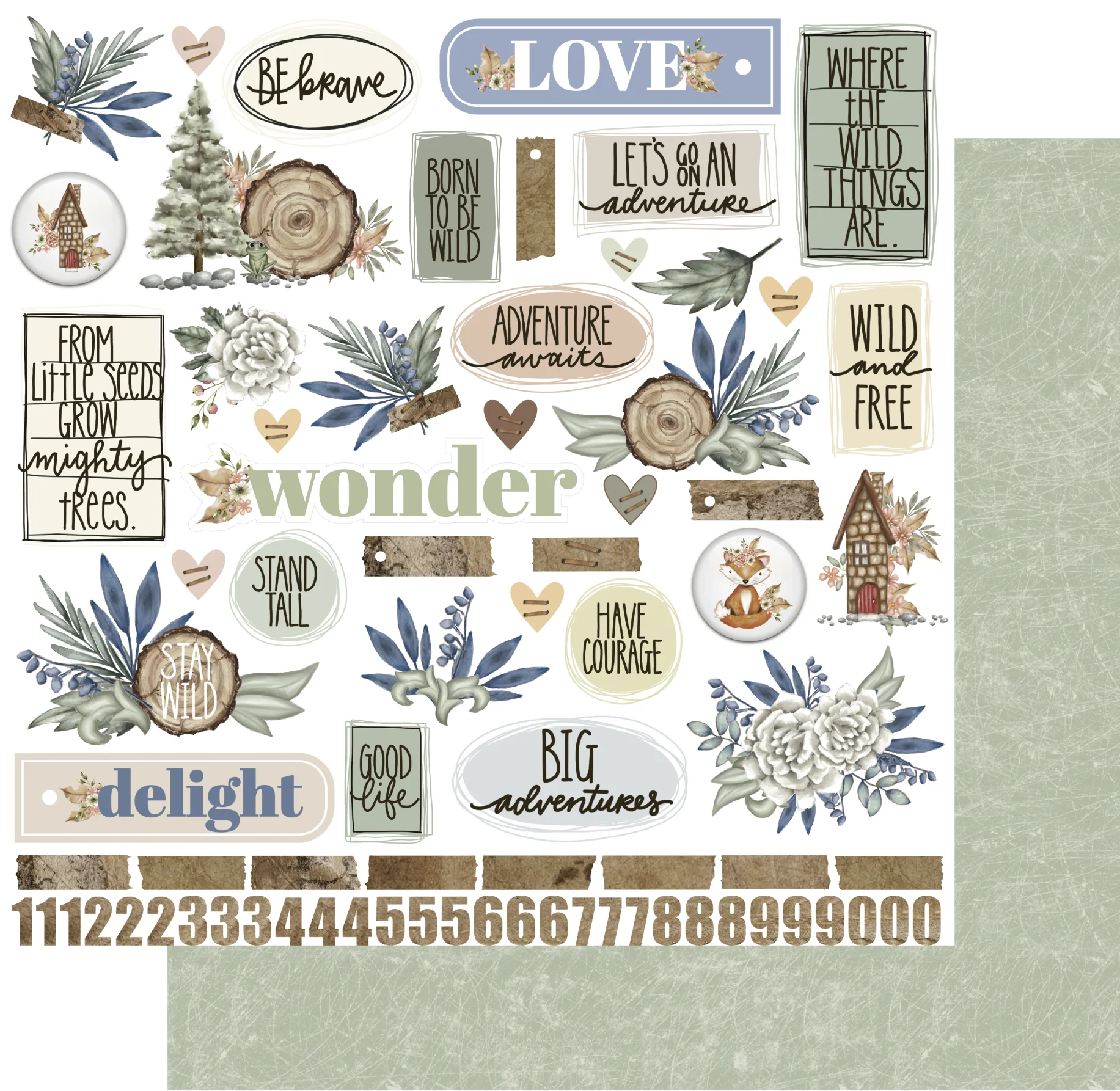 Uniquely Creative - 12x12 Collection Pack - Into the Wild