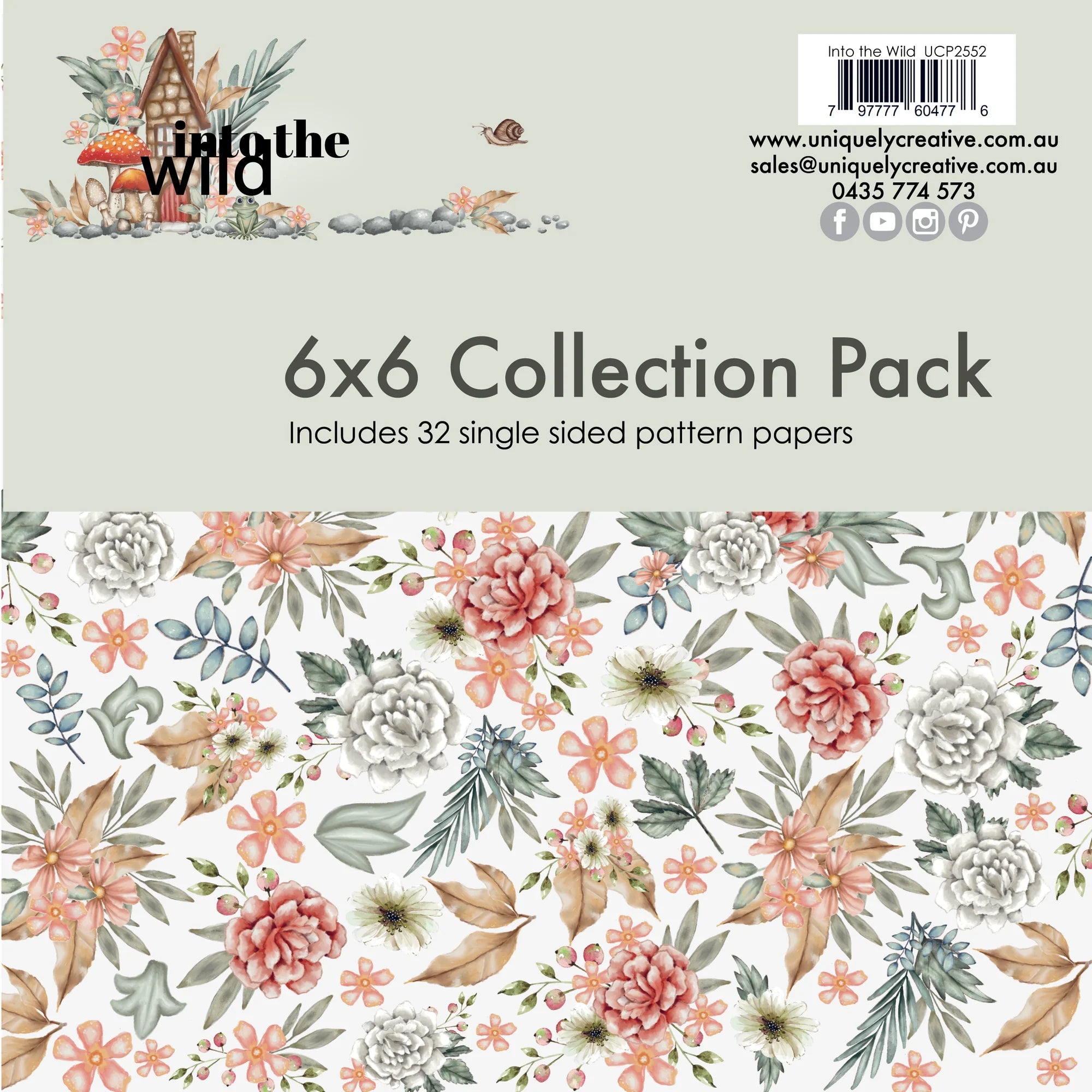 Uniquely Creative - 6x6 Collection Pack - Into the Wild