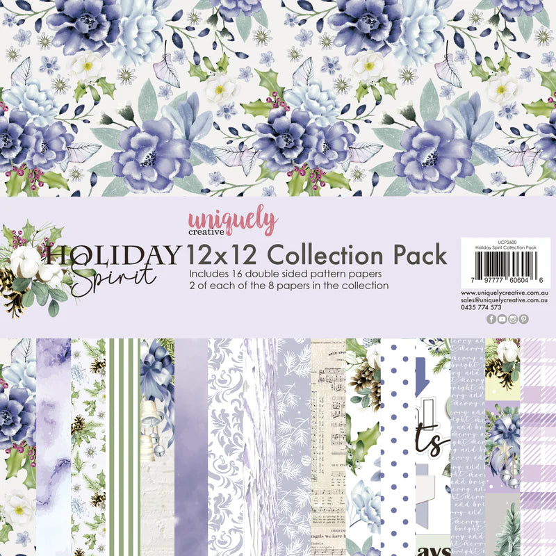 Uniquely Creative - 12x12 Collection Pack - Holiday Spirit